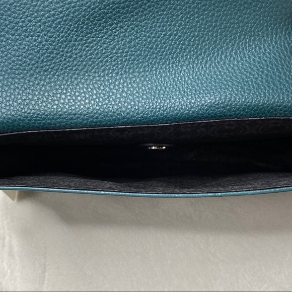 Charming Charlie Teal Clutch Wristlet Purse - Picture 5 of 7